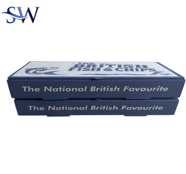 SAVAZ-12" Fish & Chip Takeaway Boxes – Pack of 100 - Image 2
