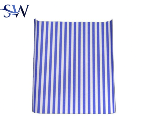 Greaseproof Burger Wrap – Blue Print (250mm x 320mm, Pack of 2000)