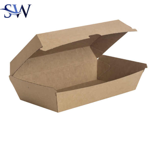 Medium Kraft Brown Takeaway Boxes – Pack of 200
