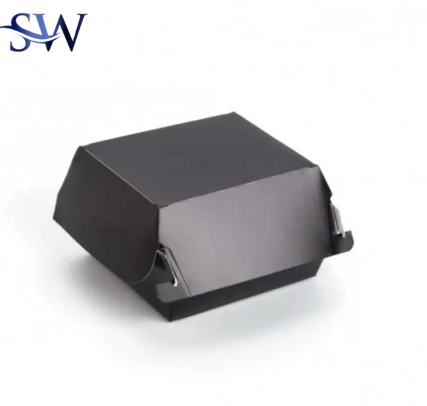 Black Burger Boxes – Pack of 500