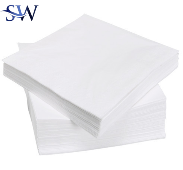 2-Ply White Napkins – 16 x 125 (Pack of 2,000)
